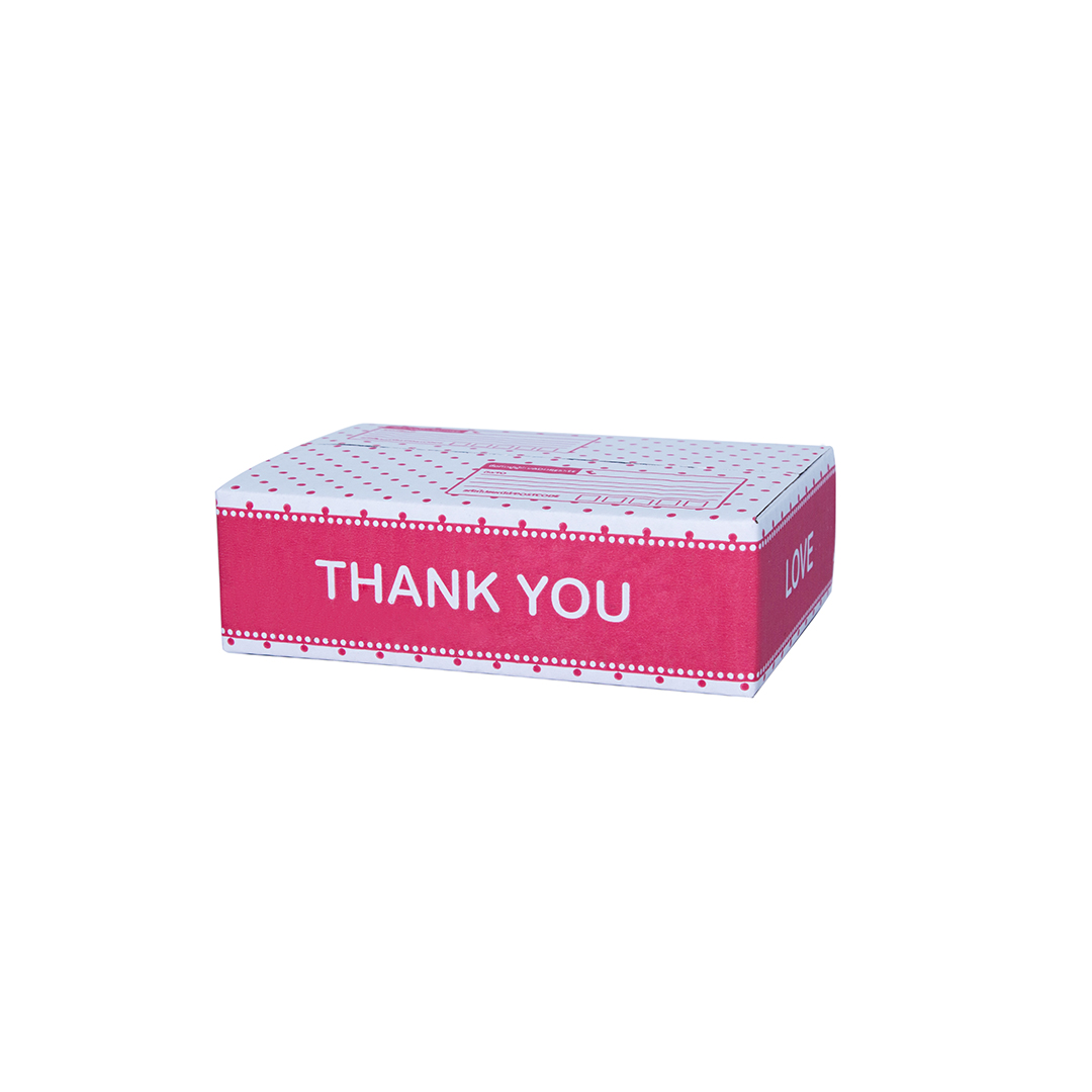 TY2104 - กล่องไปรษณีย์ Thank You สีชมพู