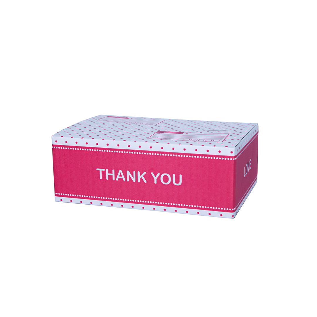 TY2105 - กล่องไปรษณีย์ Thank You สีชมพู